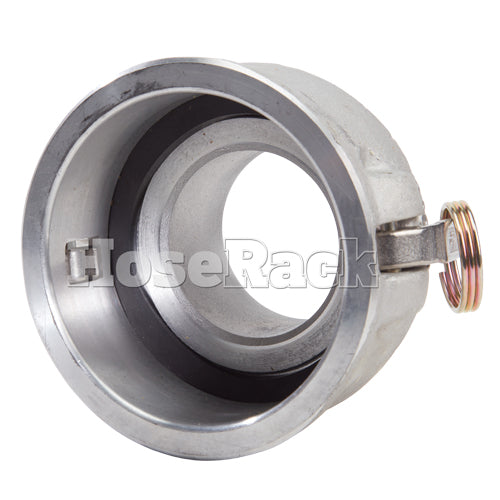 Aluminum 4" Female Camlock x 3" Male NPT