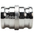 Stainless Steel 4" Male Camlock x 4" Male Camlock