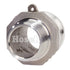 Stainless Steel 2" Camlock Male x 1 1/2" NPT Male (USA)