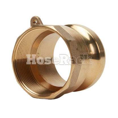 Brass 2" Male Camlock x 2" Female NPT