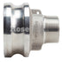 Stainless Steel 3" Camlock Male x 1 1/2" NPT Male (USA)