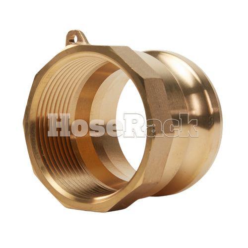 Brass 2 1/2" Male Camlock x 2 1/2" Female NPT