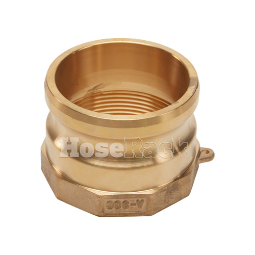 Brass 3" Male Camlock x 3" Female NPT