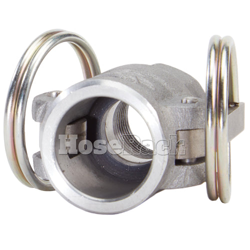 Aluminum 1/2" Female Camlock x 1/2" Female NPT