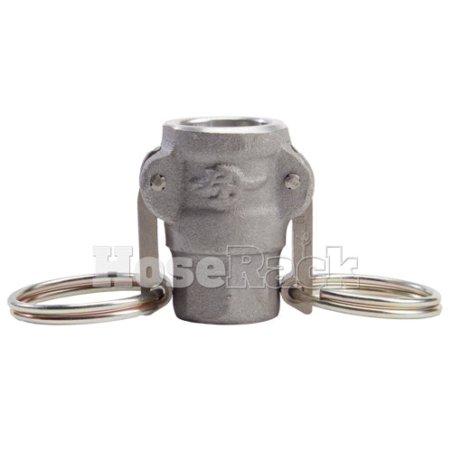 Aluminum 1/2" Female Camlock x 1/2" Female NPT