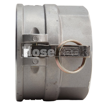 Aluminum 4" Female Camlock x 4" Female NPT