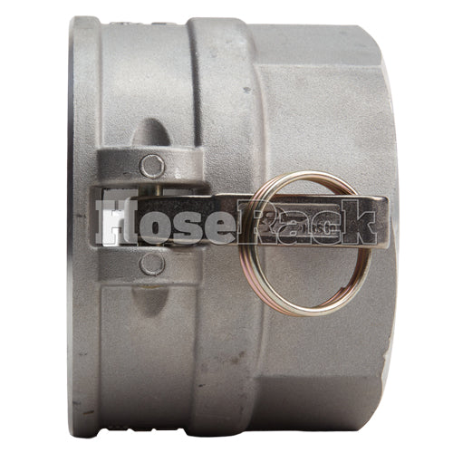 Aluminum 5" Female Camlock x 5" Female NPT