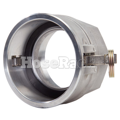 Aluminum 5" Female Camlock x 5" Female NPT