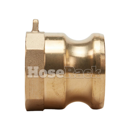 Brass 1 1/2" Male Camlock x 1 1/2" Female NPT (USA)