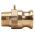 Brass 1/2" Male Camlock x 1/2" Male NPT