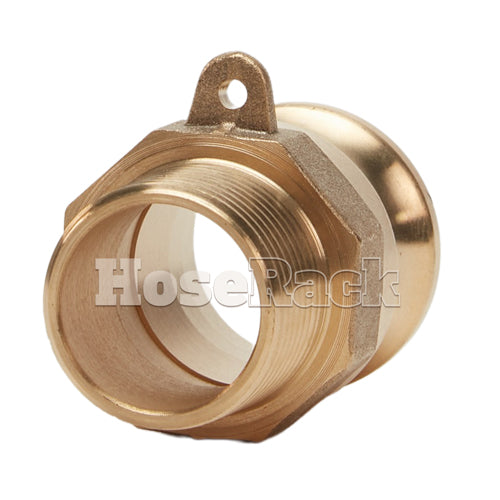 Brass 3/4" Male Camlock x 3/4" Male NPT