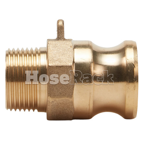 Brass 3/4" Male Camlock x 3/4" Male NPT