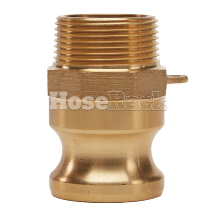 Brass 1 1/4" Male Camlock x 1 1/4" Male NPT