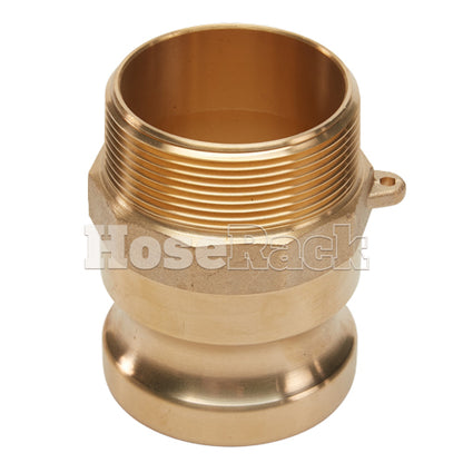 Brass 2" Male Camlock x 2" Male NPT