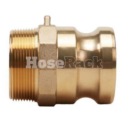 Brass 2" Male Camlock x 2" Male NPT