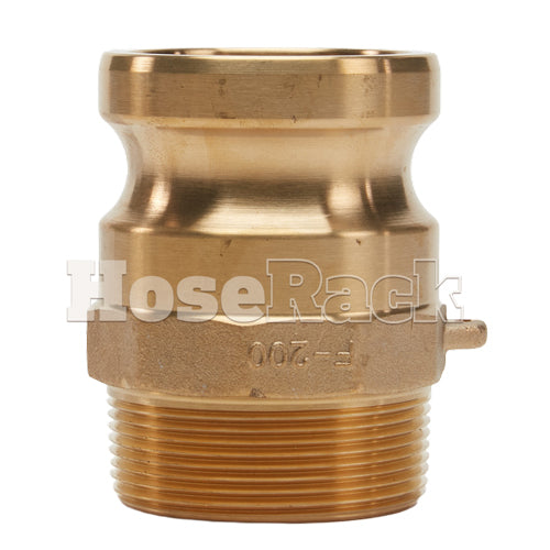 Brass 2" Male Camlock x 2" Male NPT