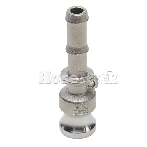 Stainless Steel 1/2" Male Camlock to Hose Shank