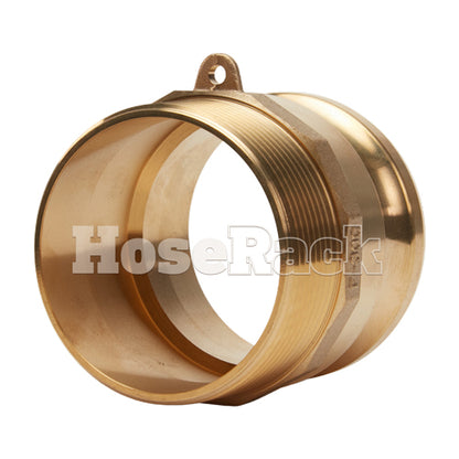 Brass 3" Male Camlock x 3" Male NPT