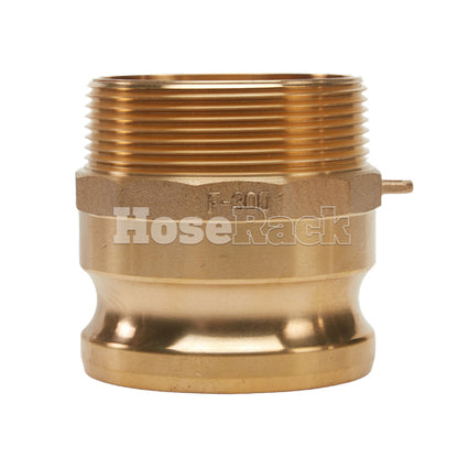 Brass 3" Male Camlock x 3" Male NPT