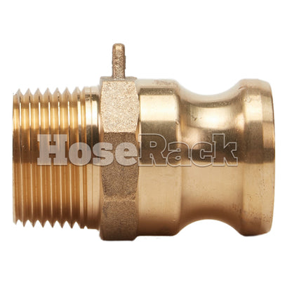 Brass 1" Male Camlock x 1" Male NPT (USA)