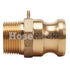 Brass 1" Male Camlock x 1" Male NPT (USA)