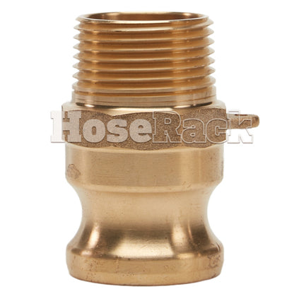 Brass 1" Male Camlock x 1" Male NPT (USA)