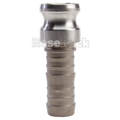 Stainless Steel 1" Male Camlock to Hose Shank (USA)