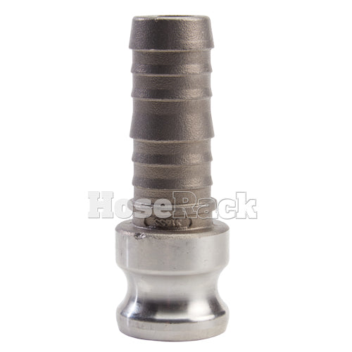 Stainless Steel 1" Male Camlock to Hose Shank (USA)