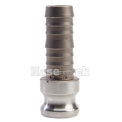 Stainless Steel 1" Male Camlock to Hose Shank (USA)