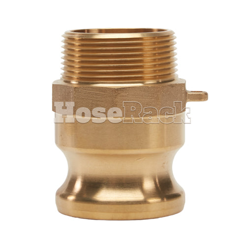 Brass 1 1/2" Male Camlock x 1 1/2" Male NPT (USA)