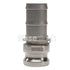 Stainless Steel 2 1/2" Camlock Male to Hose Shank (USA)