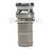 Stainless Steel 2 1/2" Camlock Male to Hose Shank (USA)
