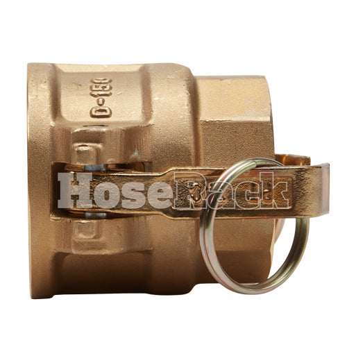 Brass 1 1/2" Female Camlock x 1 1/2" Female NPT