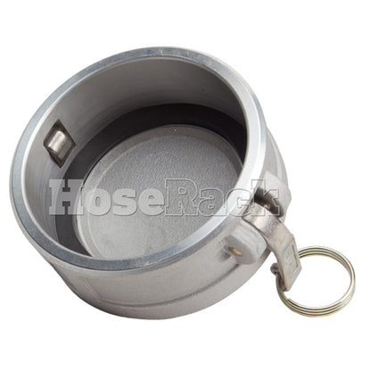 Aluminum 4" Female Camlock Dust Cap