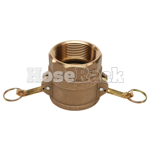 Brass 4" Female Camlock x 4" Female NPT