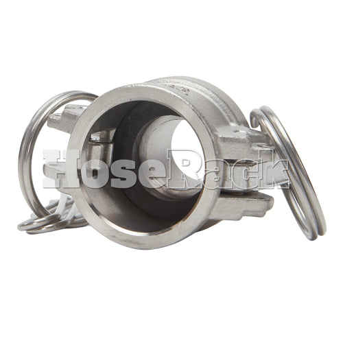 Stainless Steel 3/4" Female Camlock x 3/4" Male NPT