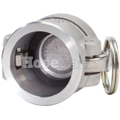 Aluminum 1 1/4" Female Camlock Dust Cap (USA)