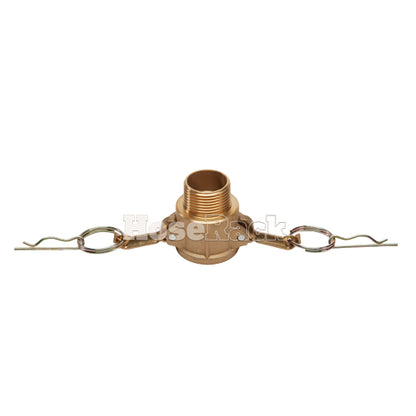 Brass 1" Female Camlock x 1" Male NPT