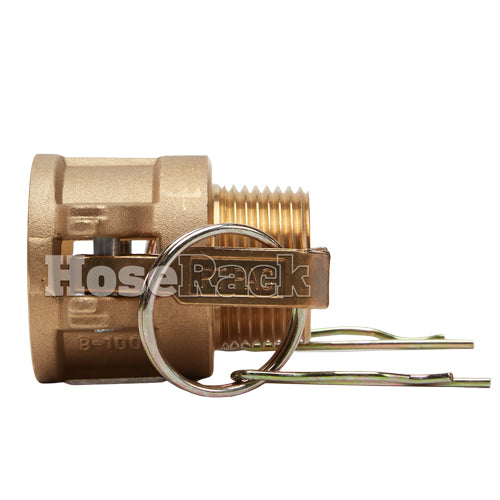 Brass 1" Female Camlock x 1" Male NPT