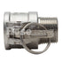 Stainless Steel 1" Female Camlock x 1" Male NPT (USA)