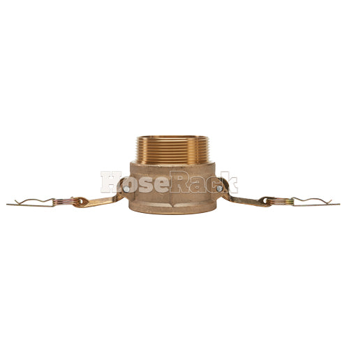 Brass 4" Female Camlock x 4" Male NPT