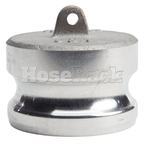 Aluminum 2 1/2" Male Camlock Dust Plug (USA)