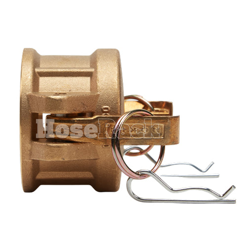 Brass 2" Female Camlock Dust Cap (USA)