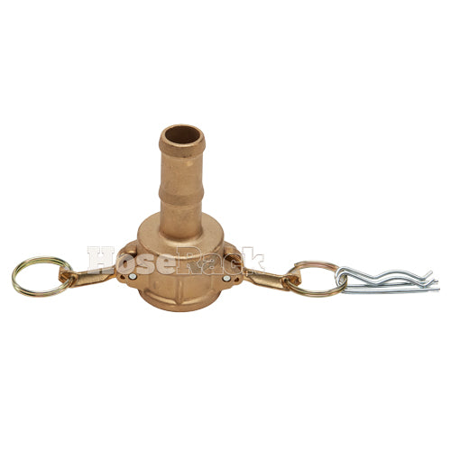 Brass 3/4" Female Camlock to Hose Shank