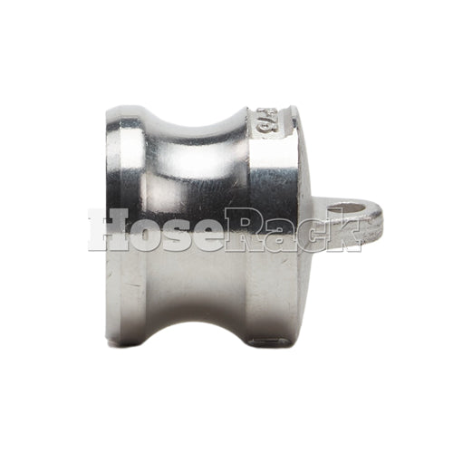 Stainless Steel 3/4" Camlock Male Dust Plug