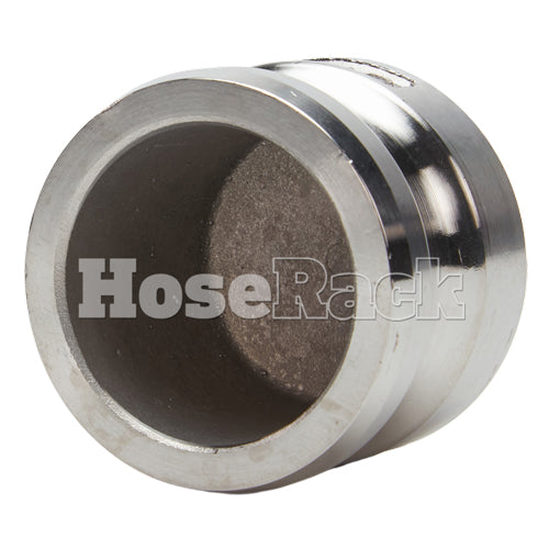 Stainless Steel 1 1/4" Camlock Male Dust Plug