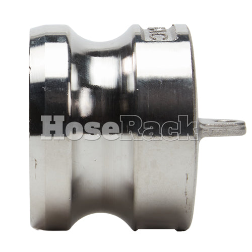 Stainless Steel 1 1/4" Camlock Male Dust Plug