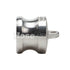 Stainless Steel 3/4" Camlock Male Dust Plug (USA)