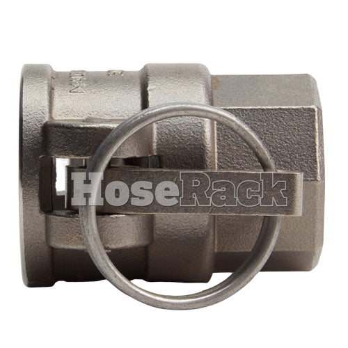 Stainless Steel 1" Female Camlock x 1" Female NPT (USA)