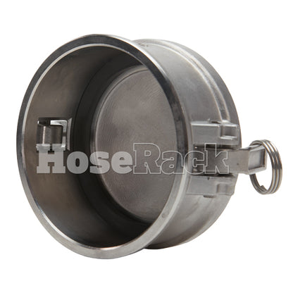 Stainless Steel 6" Camlock Dust Cap